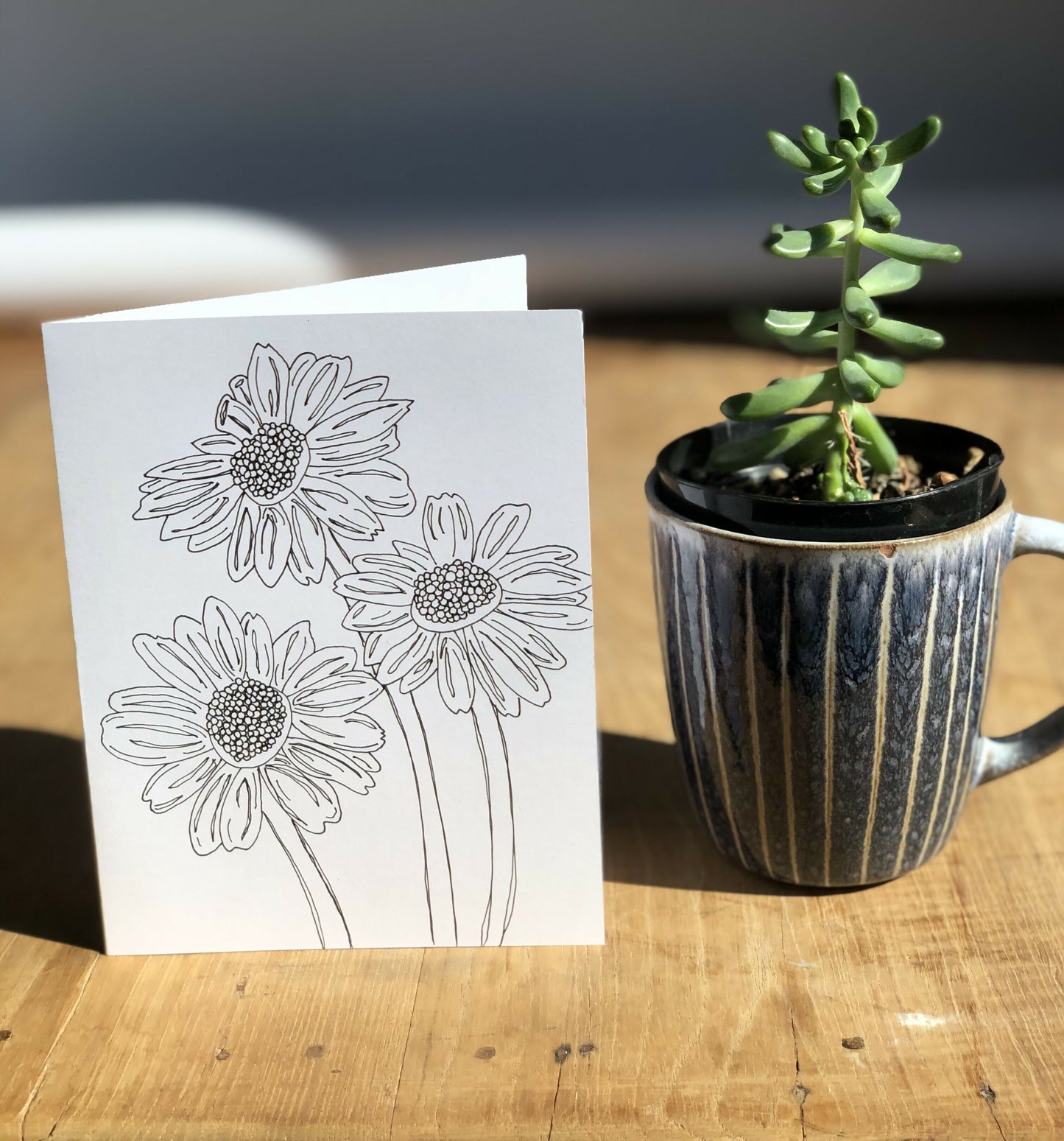 Sunflower Greeting Card