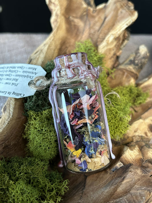 Calling in Love Spell-casting Petals