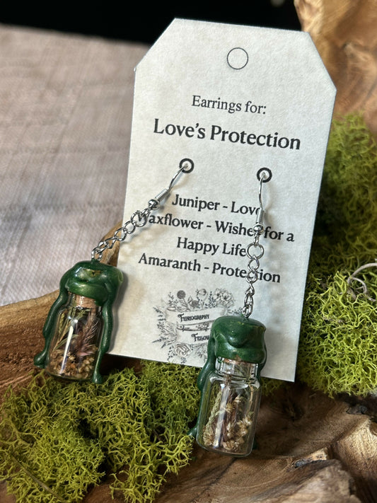 Love’s Protection earrings
