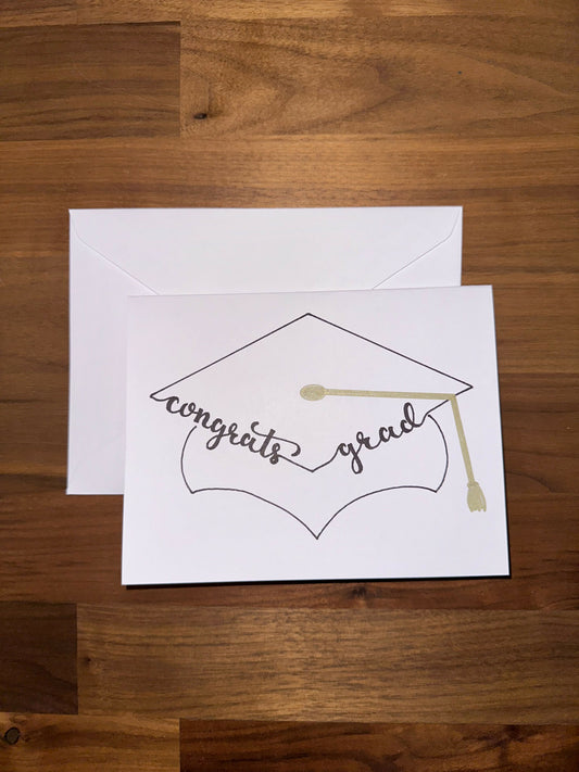 Congrats Grad Greeting Card