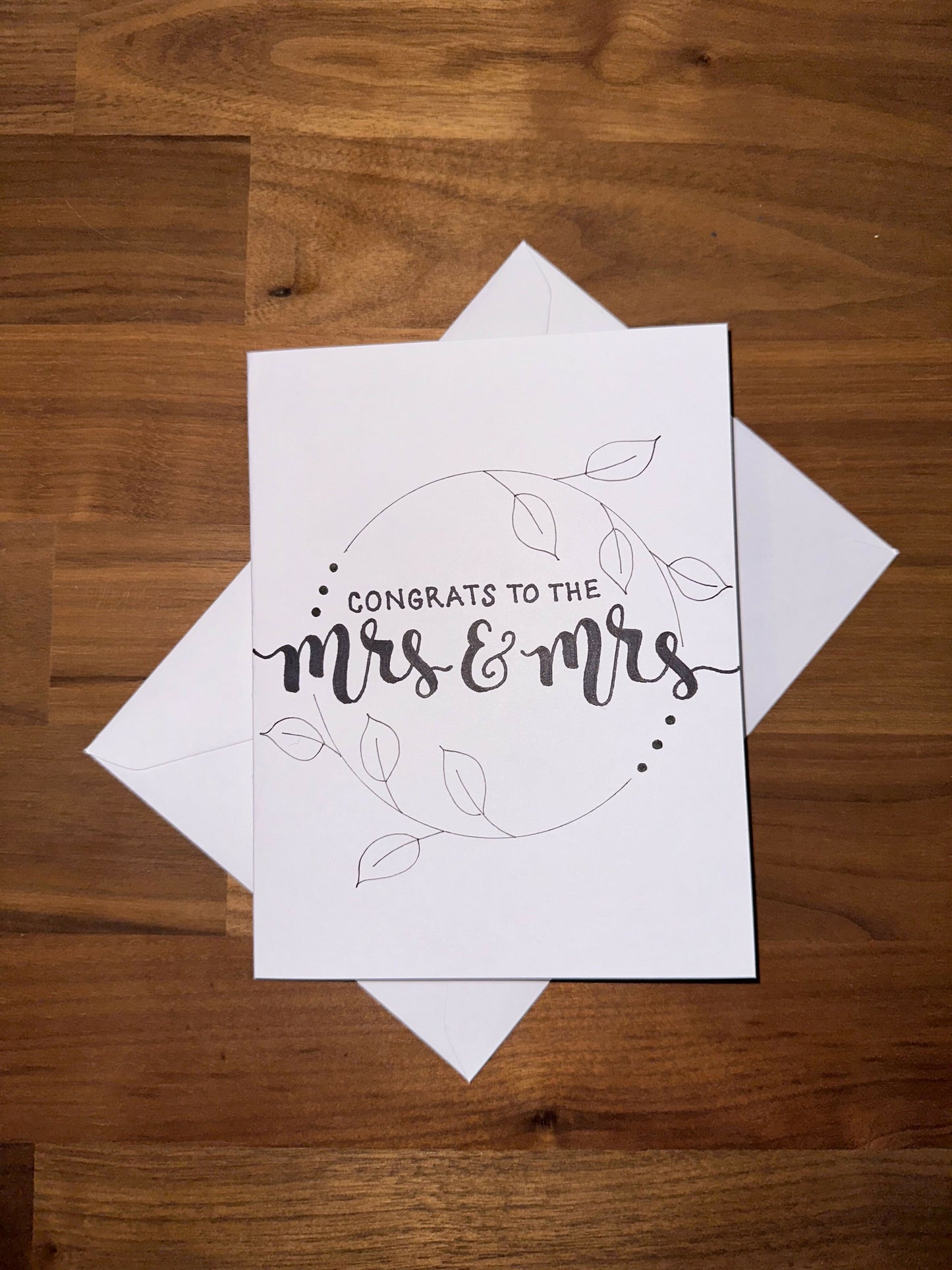 Wedding or Engagement Congrats Greeting Card