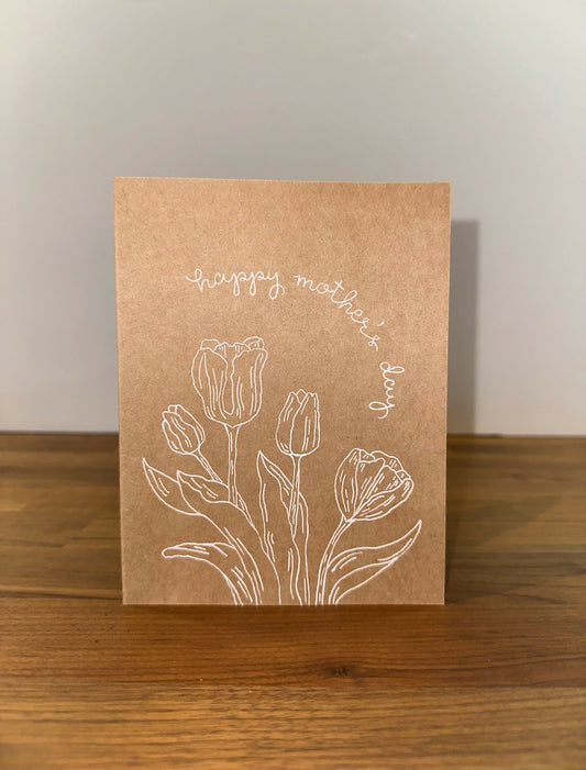 Mother's Day Greeting Card - Tulip