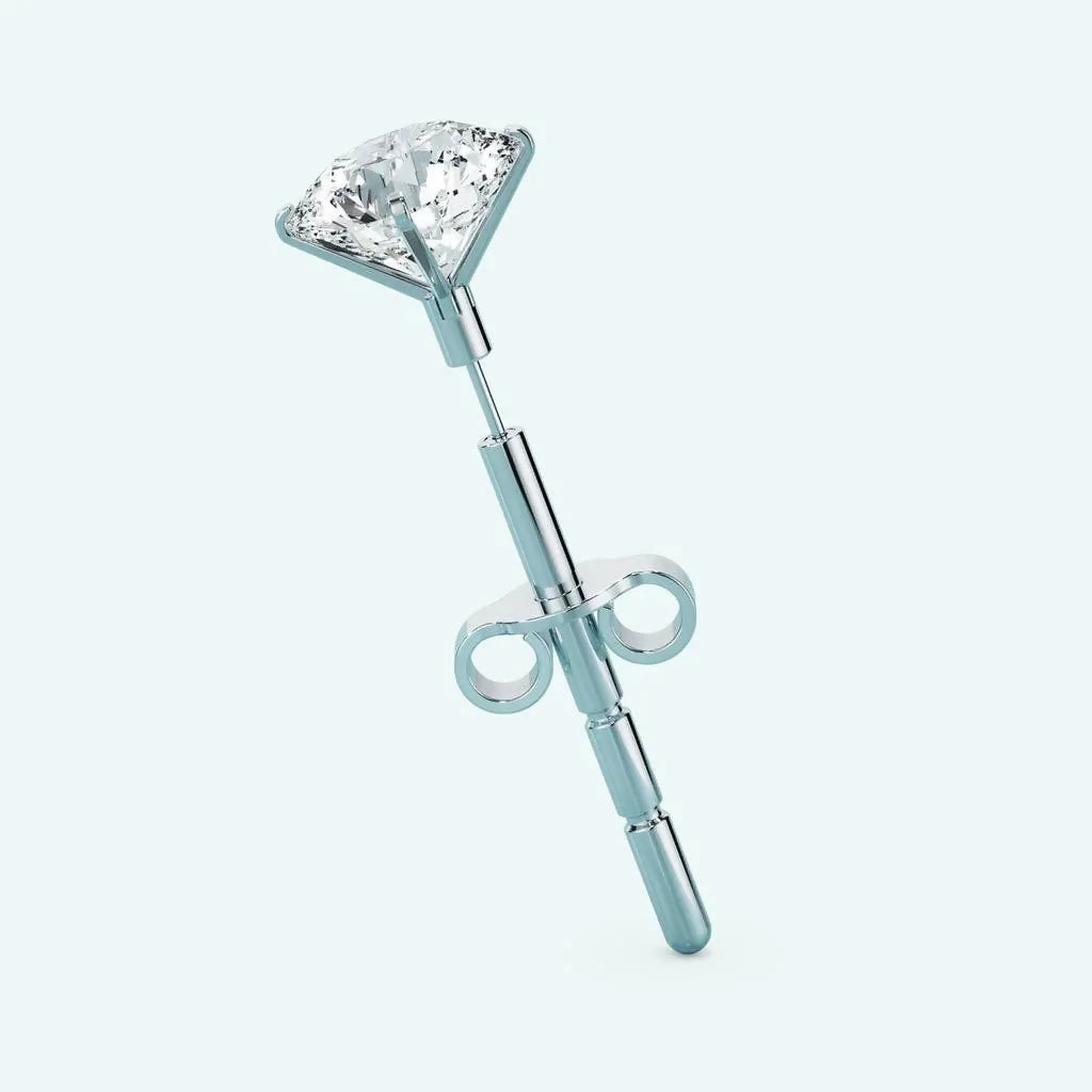 Oversized Stud - Silver