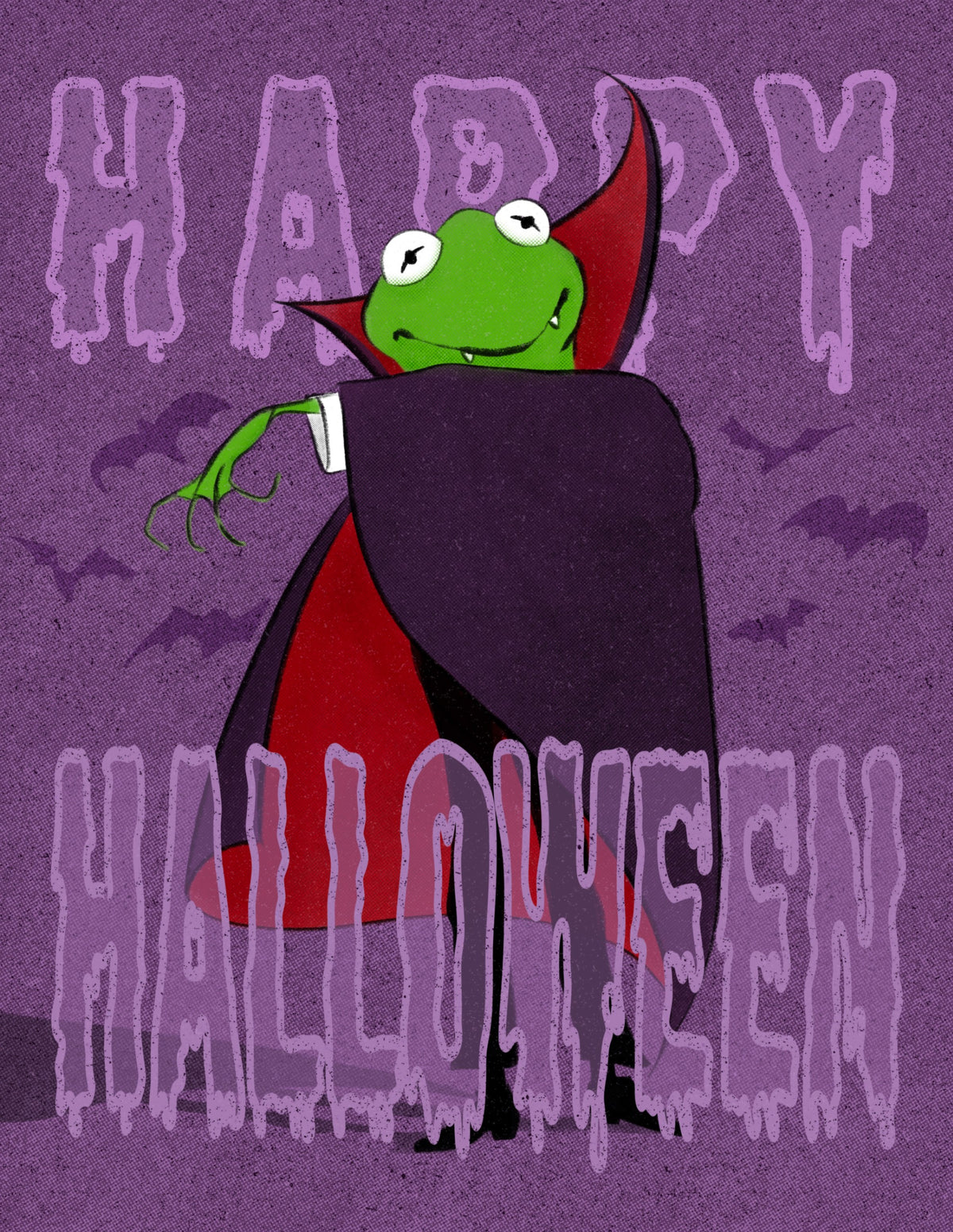 Count Frogula Card