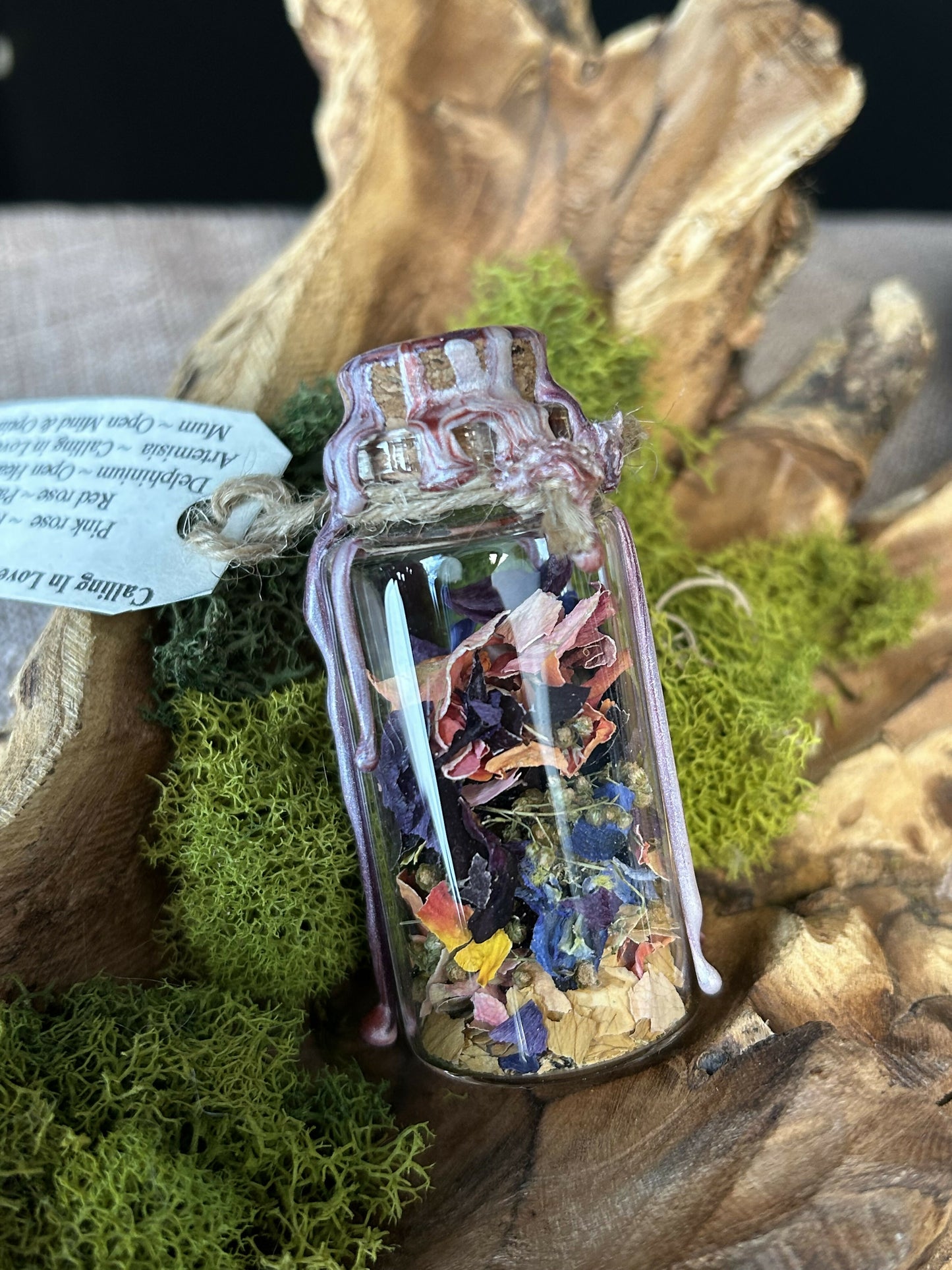 Calling in Love Spell-casting Petals