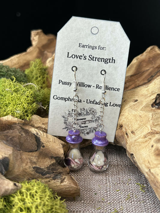 Love’s Strength earrings