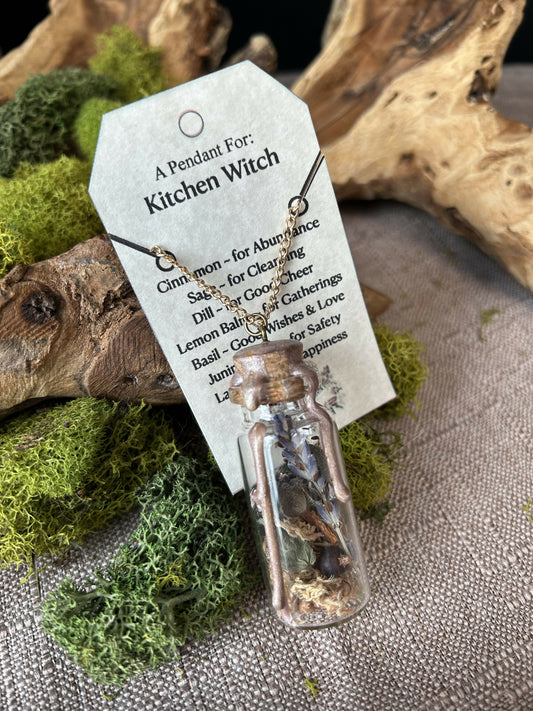 Kitchen Witch Pendant