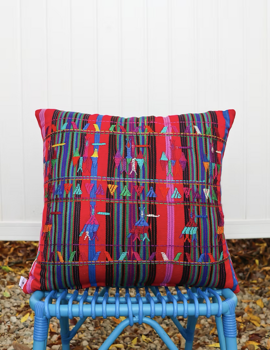SUEGRA TEXTILE 18" X 18" PILLOW