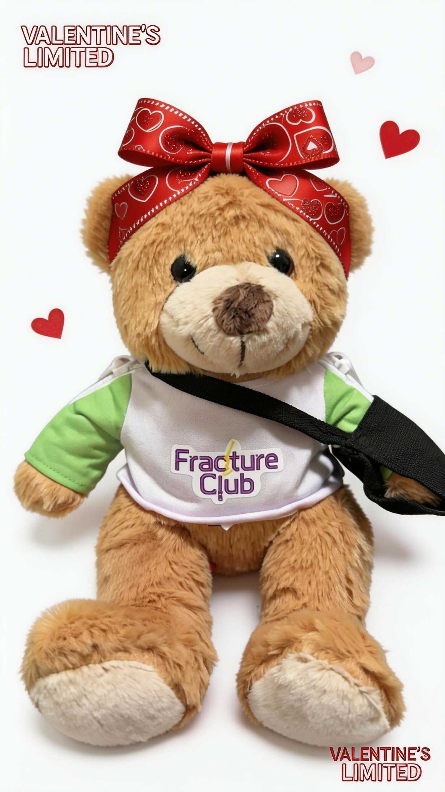 Signature T. Armstrong Recovery Support Stuffed Animal | Cute Soft Plush Bear