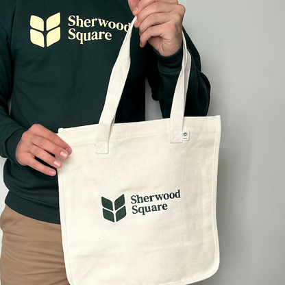 Sherwood Square Hemp Market Tote