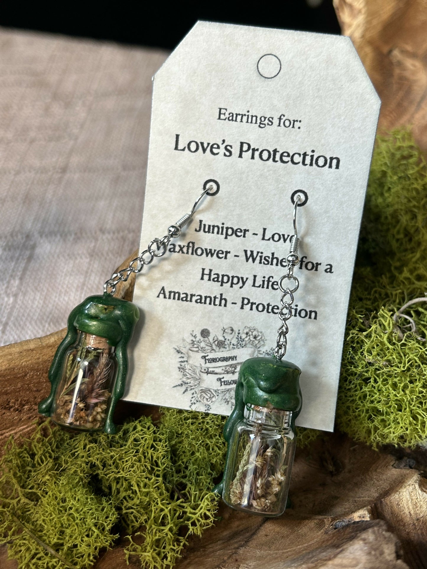 Love’s Protection earrings