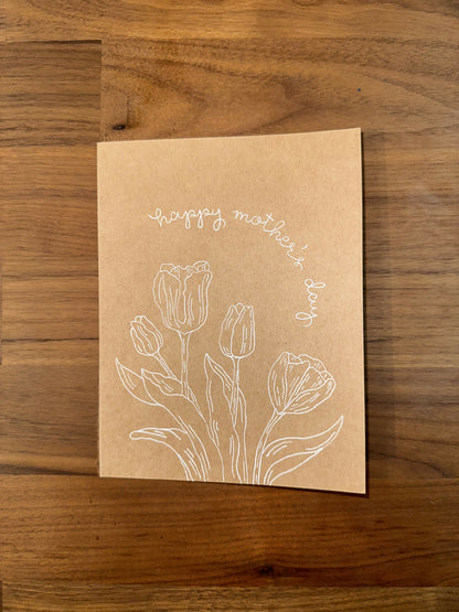 Mother's Day Greeting Card - Tulip