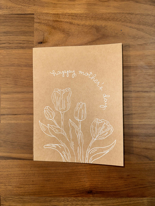 Mother's Day Greeting Card - Tulip