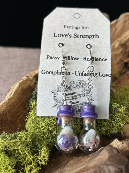 Love’s Strength earrings
