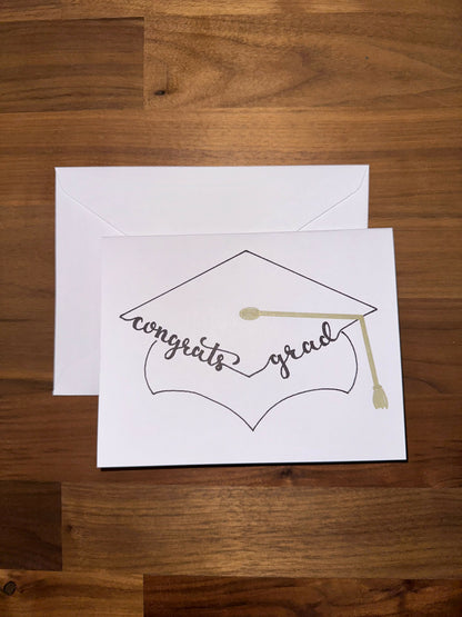 Congrats Grad Greeting Card