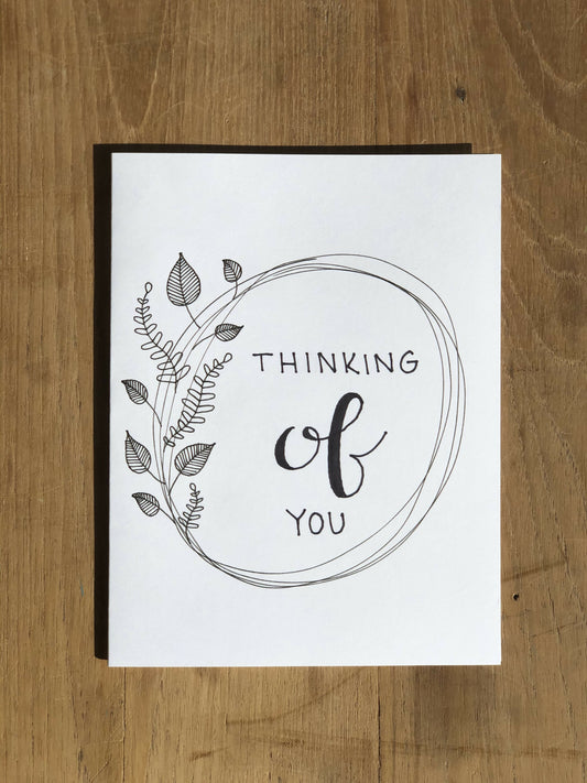 Thinking of You Greeting Card