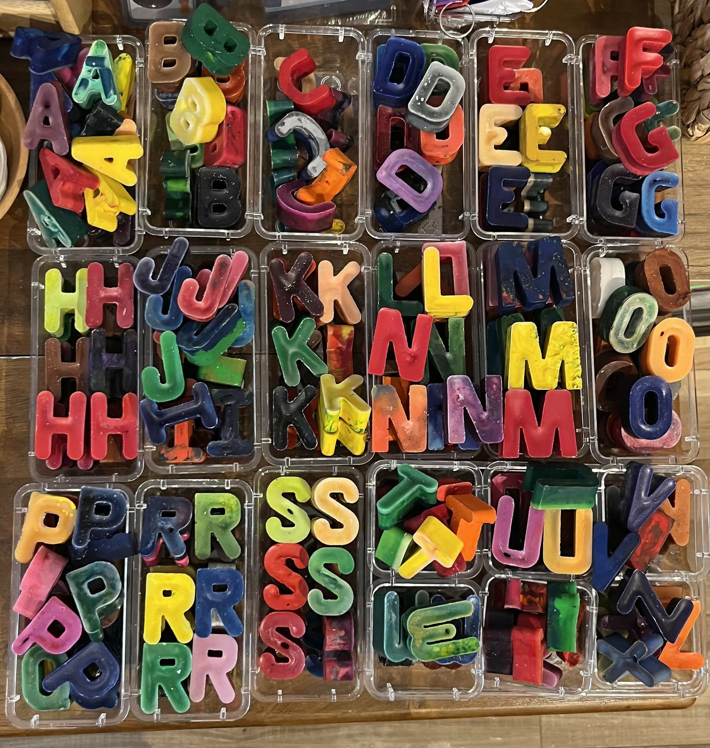 Letter Crayon
