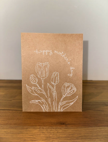 Mother's Day Greeting Card - Tulip