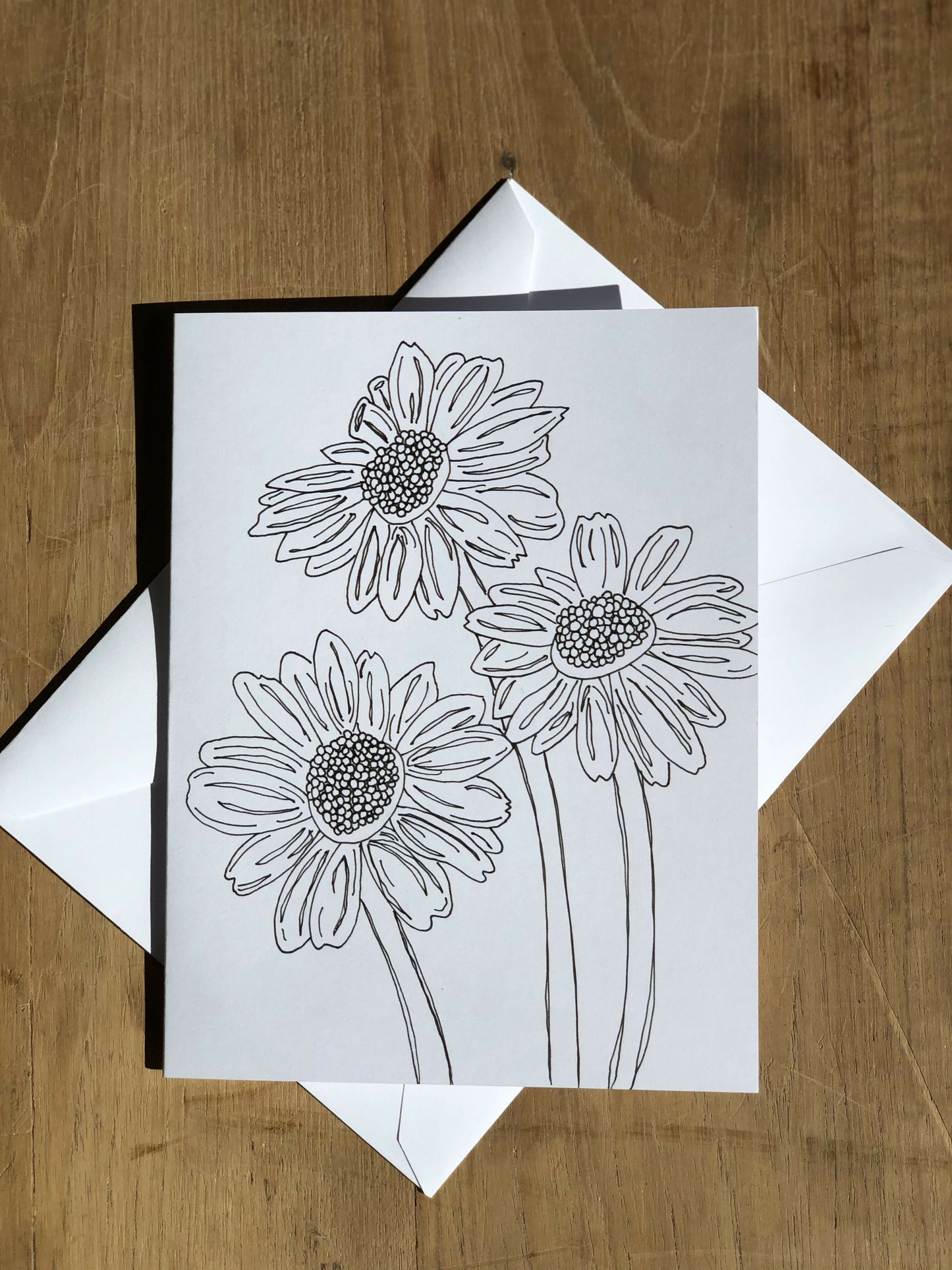 Sunflower Greeting Card