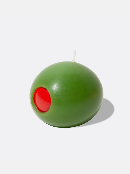 Olive Candle 3D