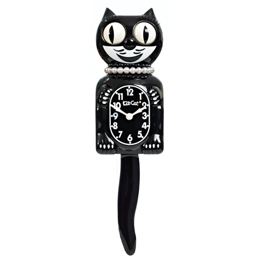 Classic Black Lady Kit Cat Klock