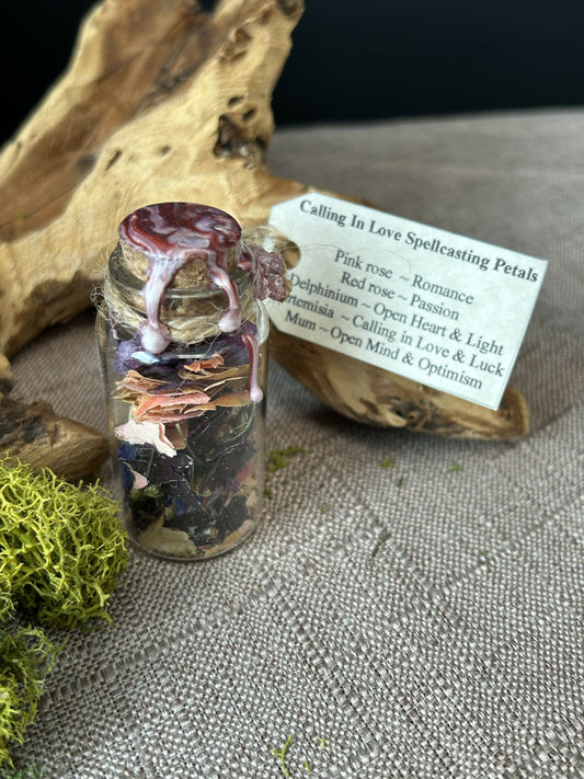 Calling in Love Spell-casting Petals