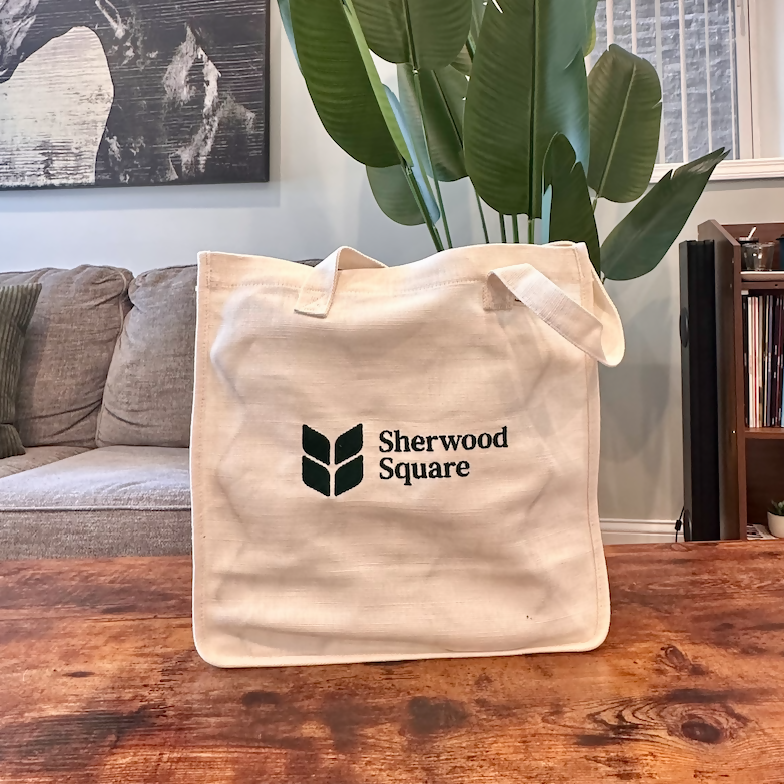 Sherwood Square Hemp Market Tote
